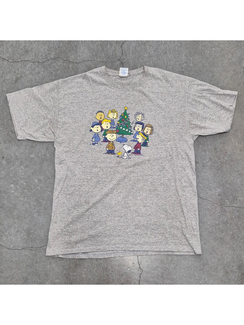 Vintage Peanuts Christmas T Shirt